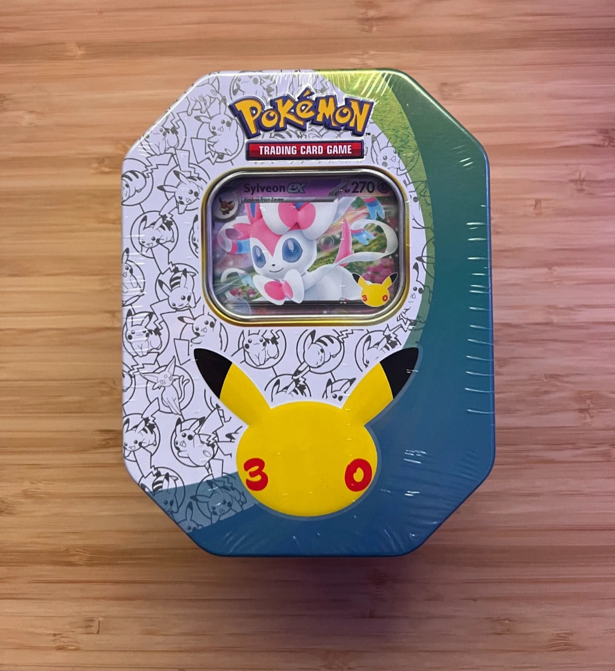 Pokémon TCG: 30th Celebration Sylveon ex Tin